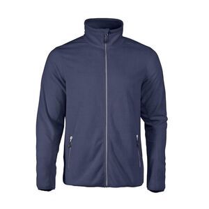Printer RED Mens Twohand Fleece Jacket / Navy
